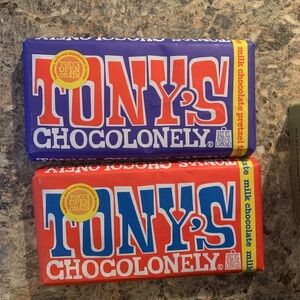 Bundle of 7 Tony's Chocolonely Milk Chocolate Bars